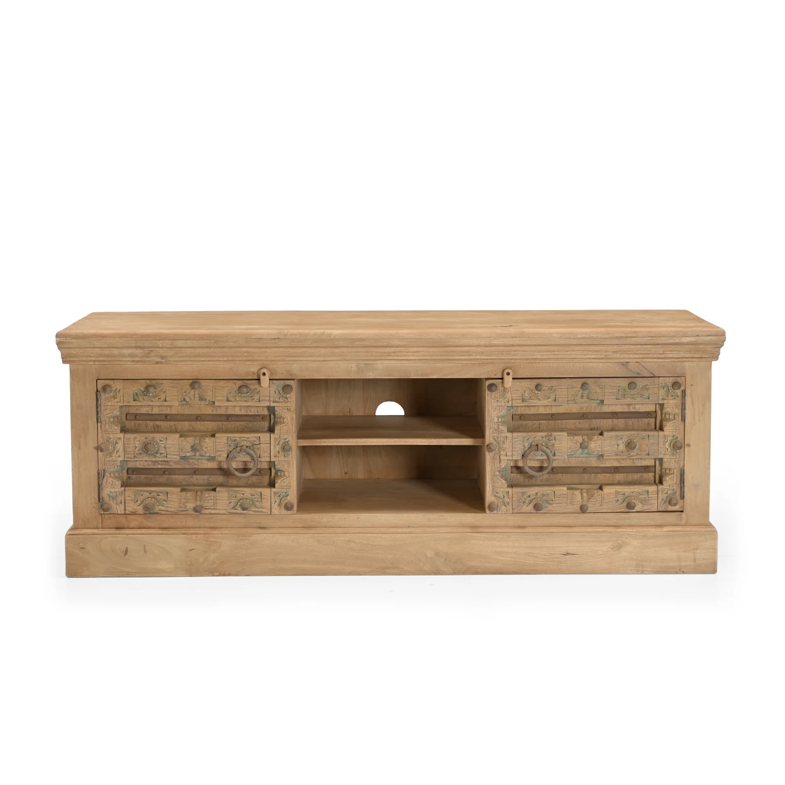 Mueble tv madera mango ANTIC - Imagen 4