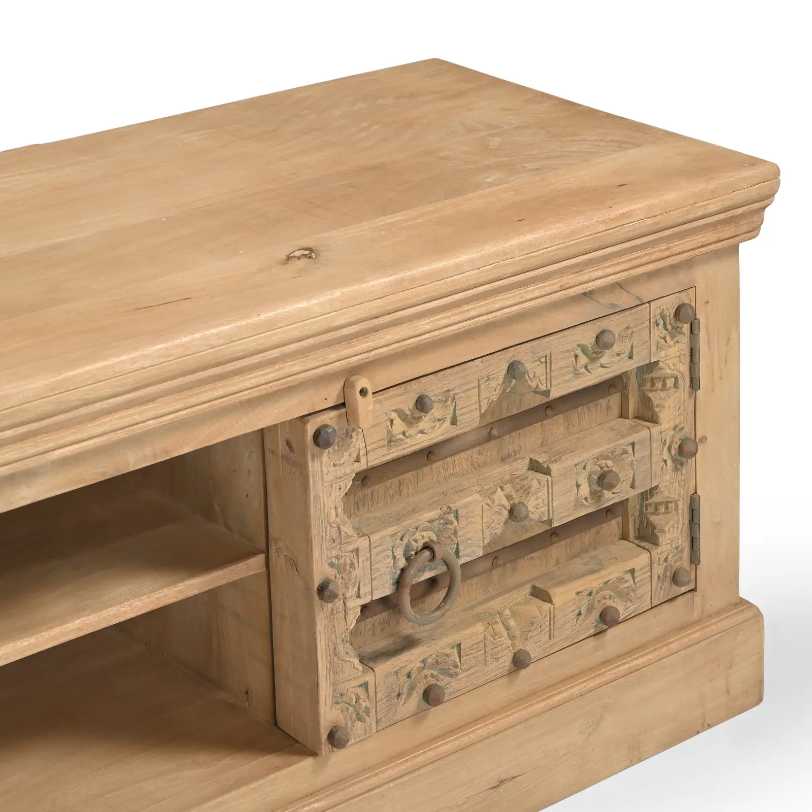 Mueble tv madera mango ANTIC - Imagen 2