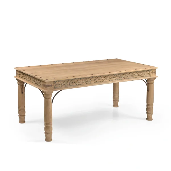 Mesa comedor (180cm) madera mango ANTIC