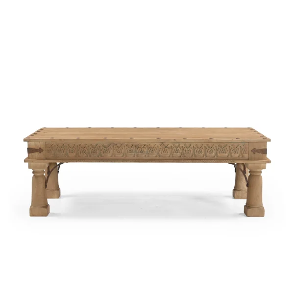 Mesa centro madera mango ANTIC