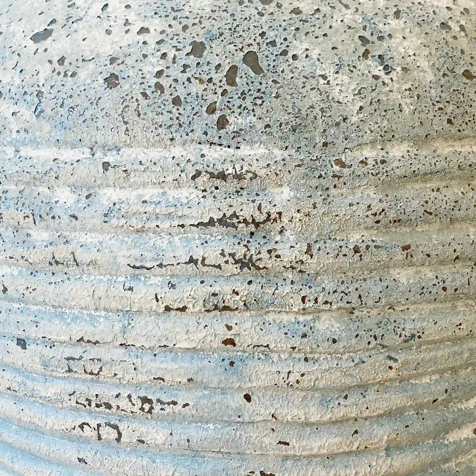 Macetero terracota azul ANTIC - Imagen 6