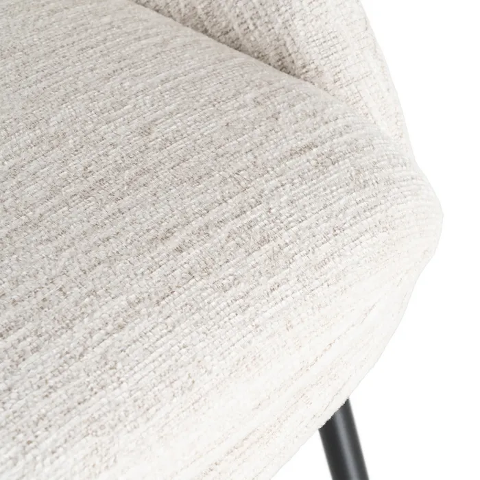 Set 2 sillas hierro crema VERA - Imagen 7