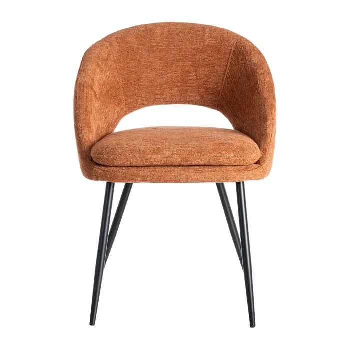 Set 2 sillas hierro calabaza VERA - Imagen 3