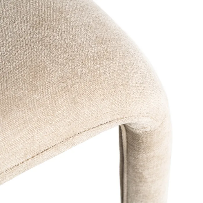 SET 2 SILLAS TAUPE TEJIDO - Imagen 10