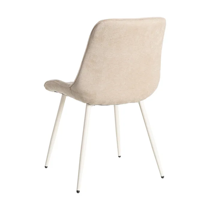 Set 2 sillas hierro beige NORA - Imagen 5