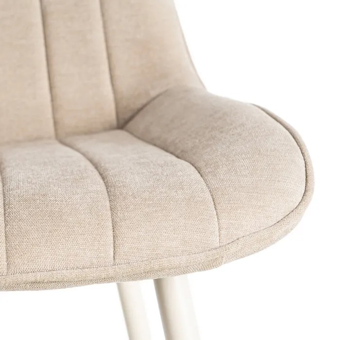 Set 2 sillas hierro beige NORA - Imagen 6