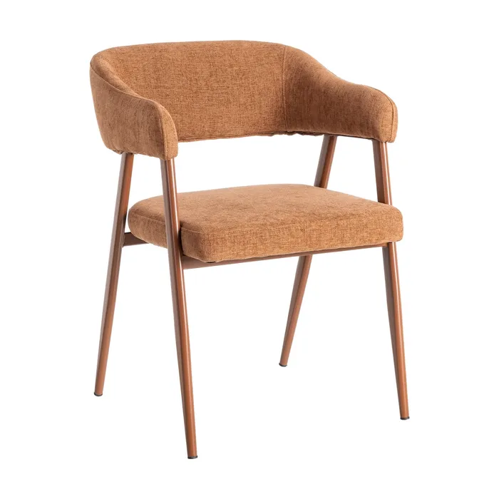 SET 2 SILLAS TEJA TEJIDO-METAL - Imagen 2