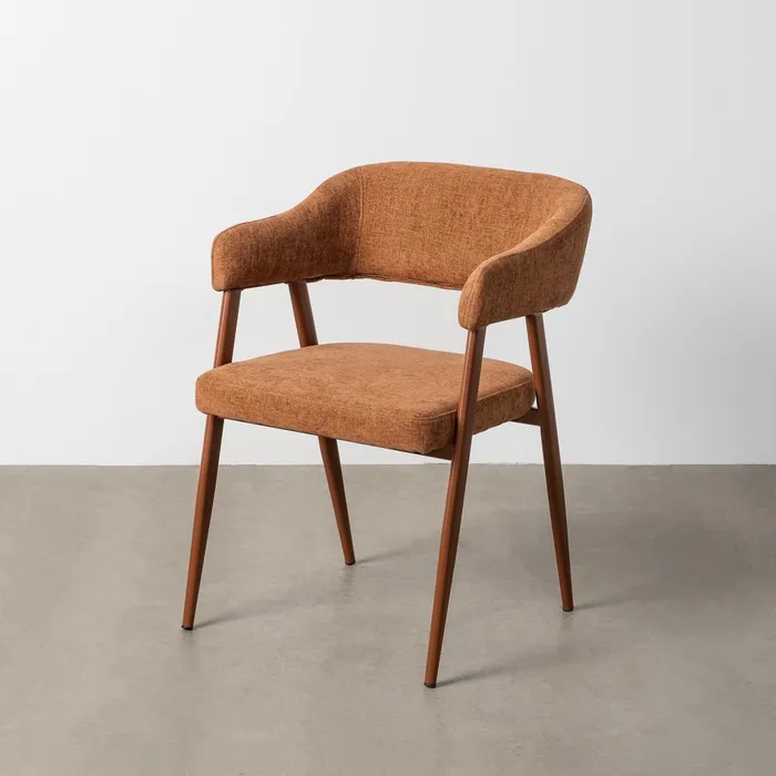 SET 2 SILLAS TEJA TEJIDO-METAL