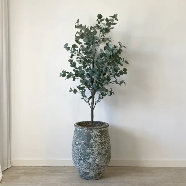 Macetero terracota azul AGUA