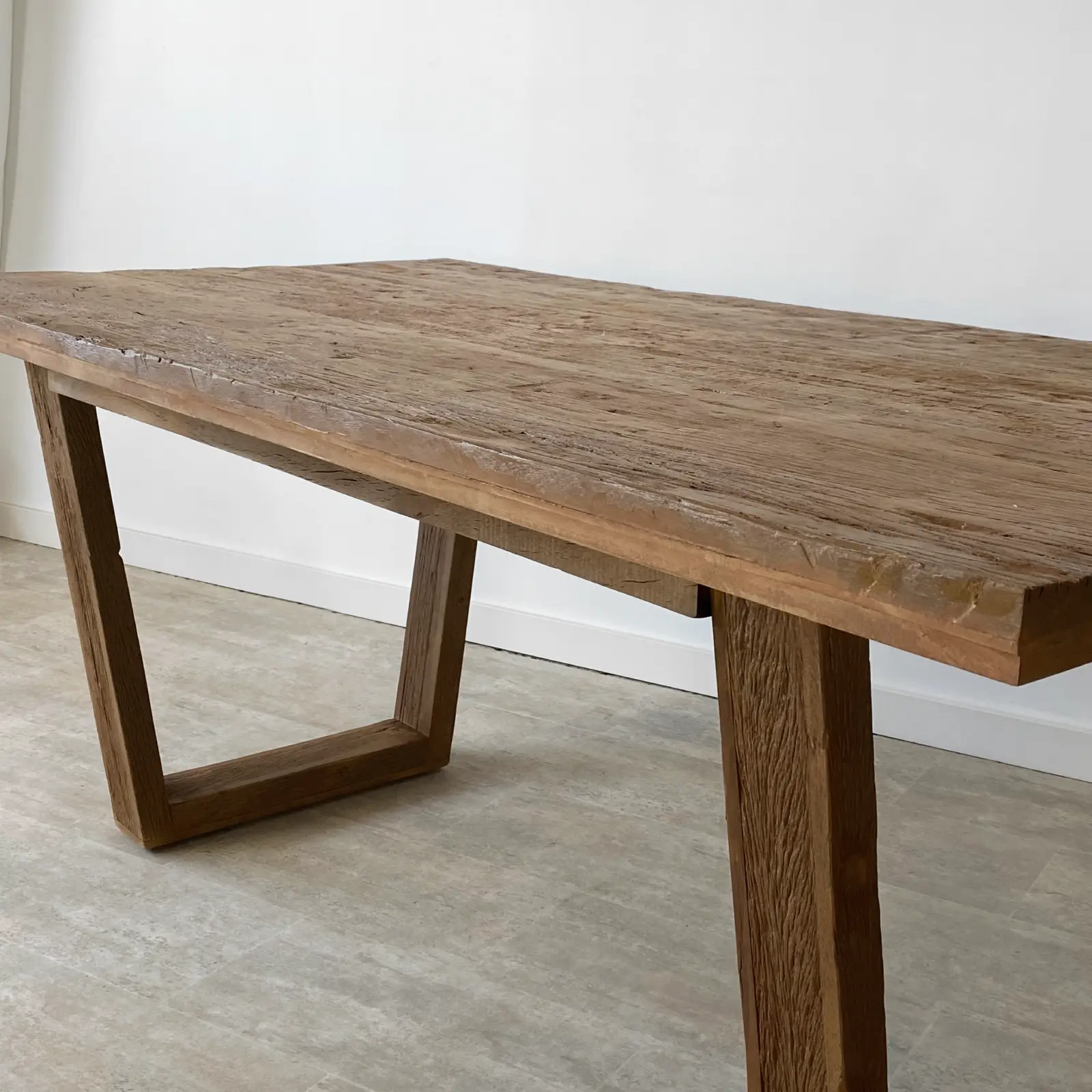 Mesa comedor madera reciclada FORMENTERA - Imagen 5