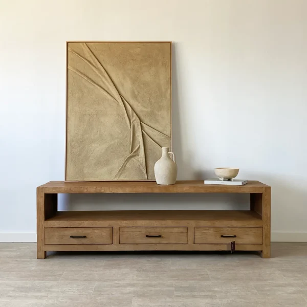 Mueble tv madera reciclada FORMENTERA