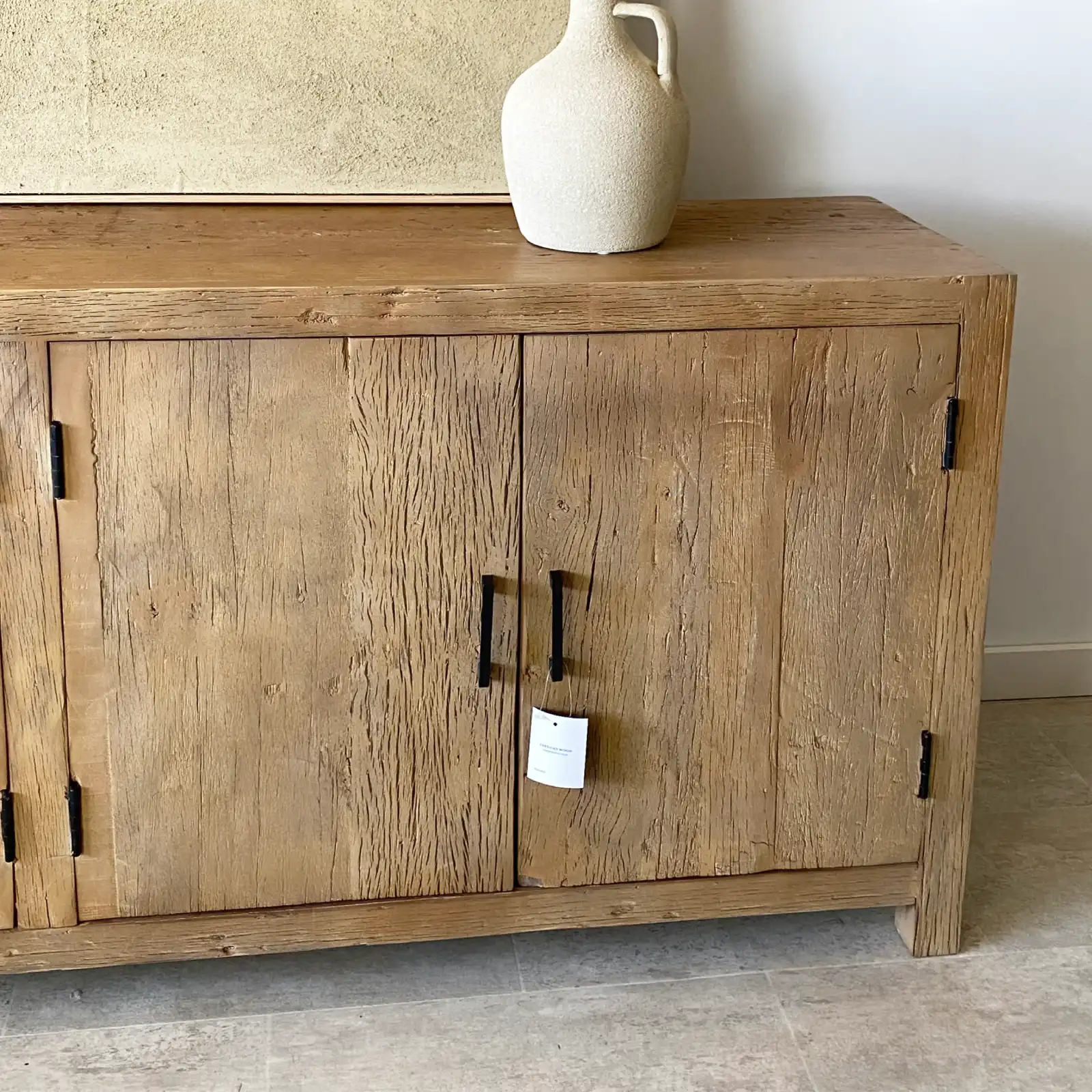 Aparador (180cm) madera reciclada FORMENTERA - Imagen 5