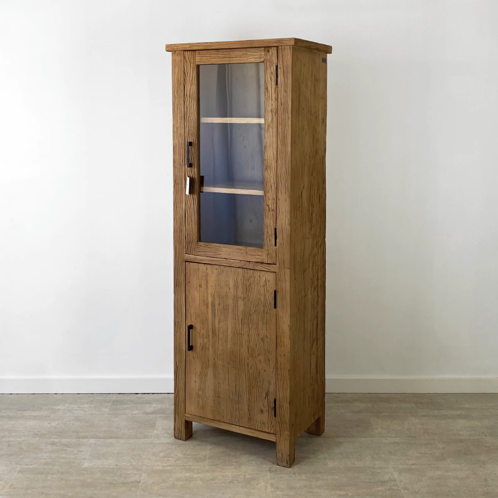 Vitrina 2 puertas madera reciclada FORMENTERA - Imagen 4