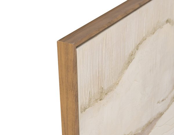 Set 2 cuadros textura formas orgánicas ONDAS