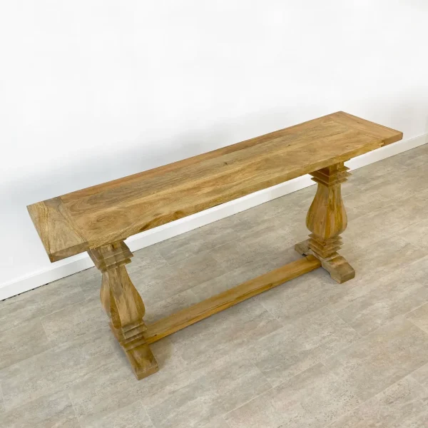 consola recibidor de estilo provenzal en tonalidad natural