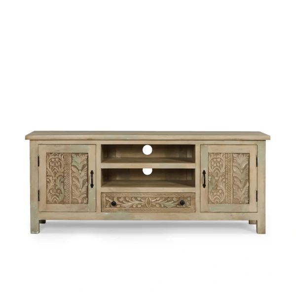 Mueble tv madera mango BANGALORE