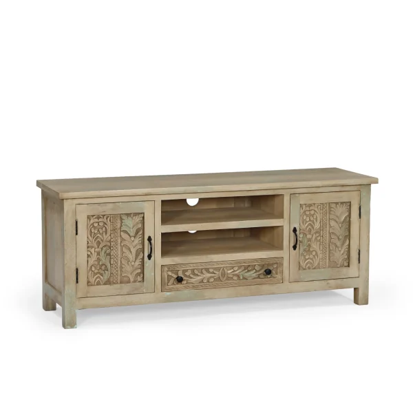 Mueble tv madera mango BANGALORE