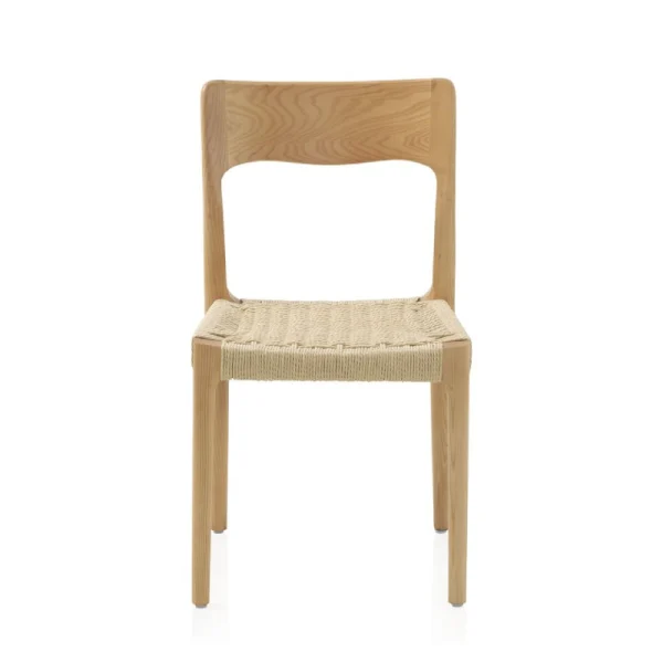 Pack 2 sillas comedor madera fresno natural SIRA
