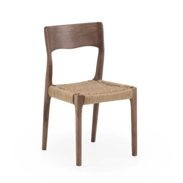 Pack 2 sillas comedor madera fresno nogal SIRA