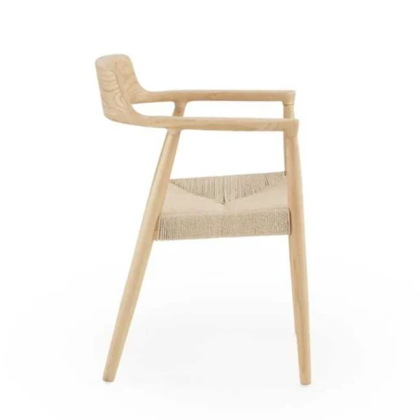 Pack 2 sillas comedor madera toon natural KAI