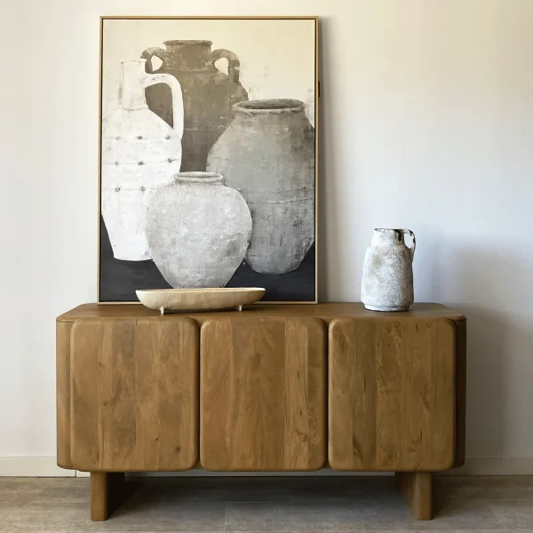 Aparador (150cm) madera mango CURVE