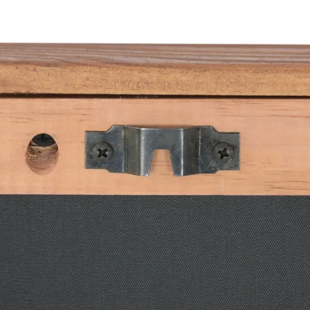 Cuadro en madera reciclada, fondo con textura en beig y piezas 3D en madera reciclada de pino
