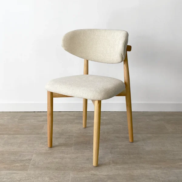 Pack 2 sillas comedor madera natural KUMO