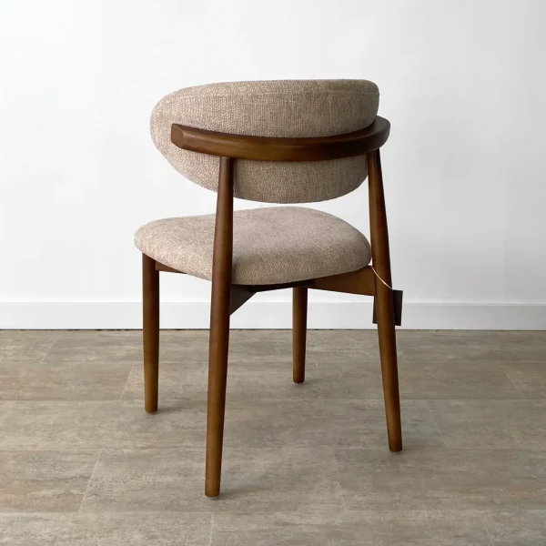 Pack 2 sillas comedor madera nogal KUMO