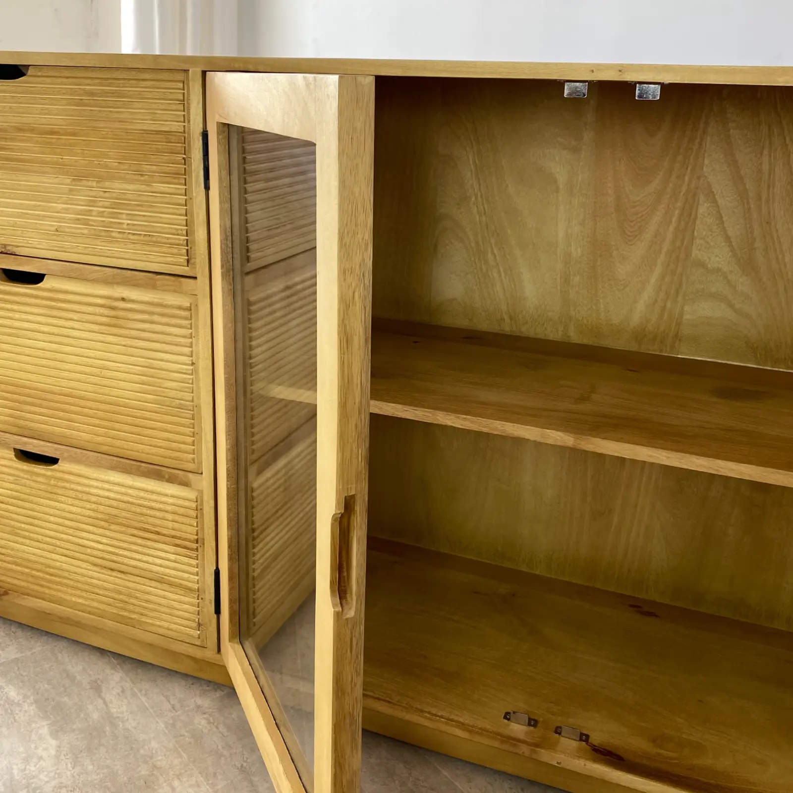 Aparador (150cm) madera mango BASIC - Imagen 8