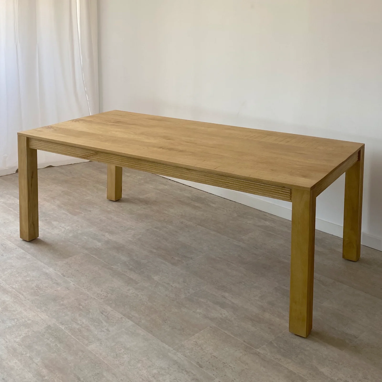 Mesa comedor madera mango BASIC - Imagen 3