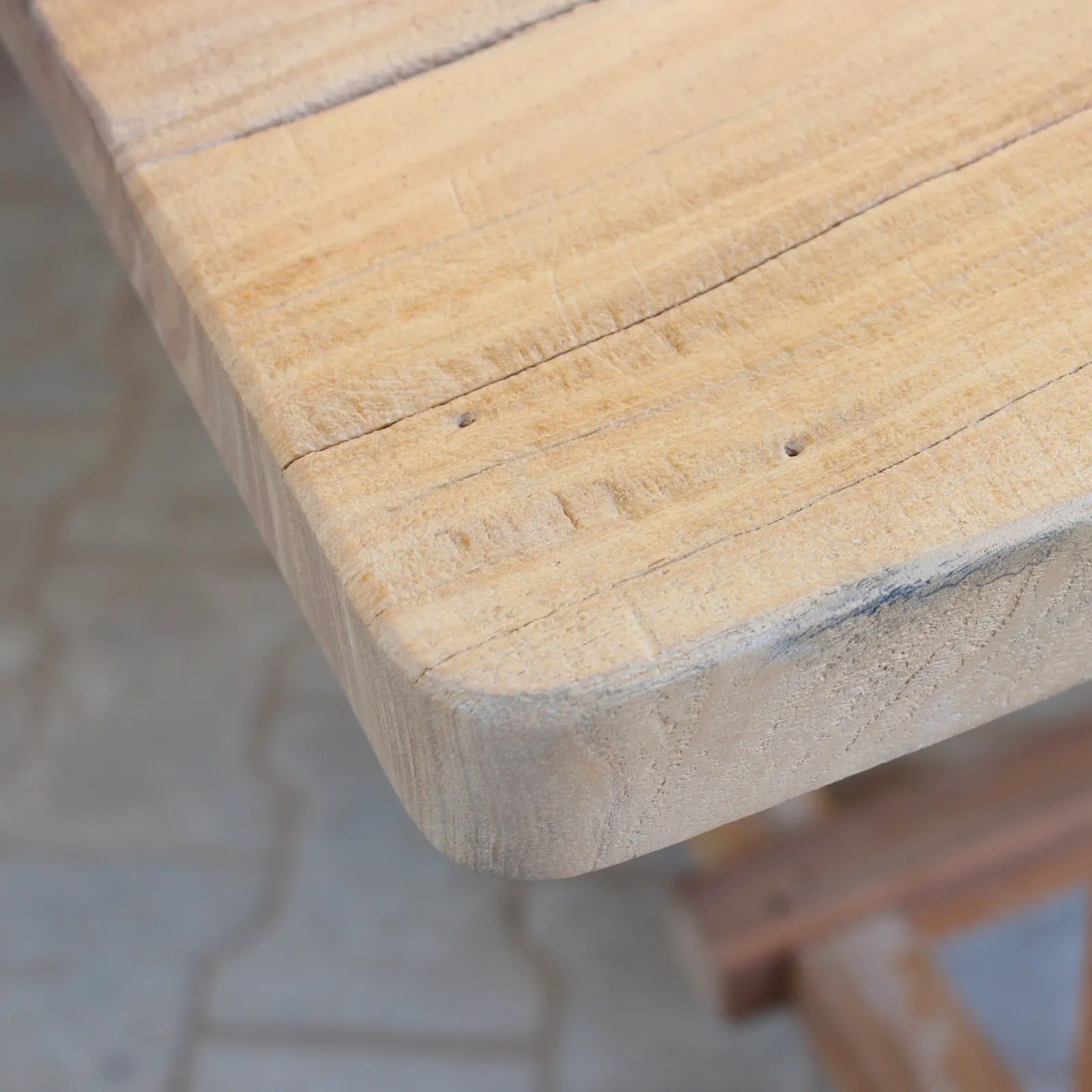 Mesa comedor madera reciclada IBIZA - Imagen 4