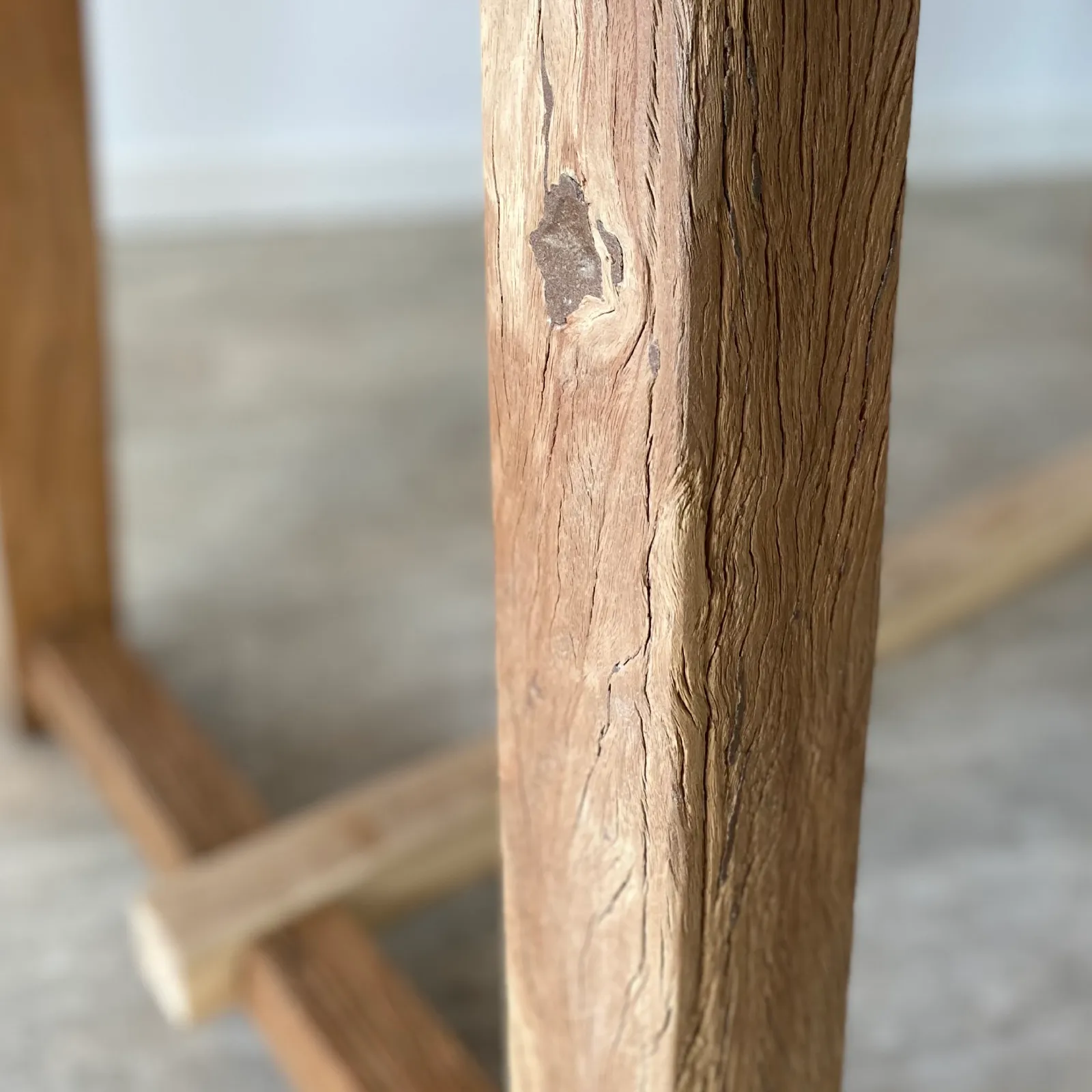 Mesa comedor madera reciclada IBIZA - Imagen 7