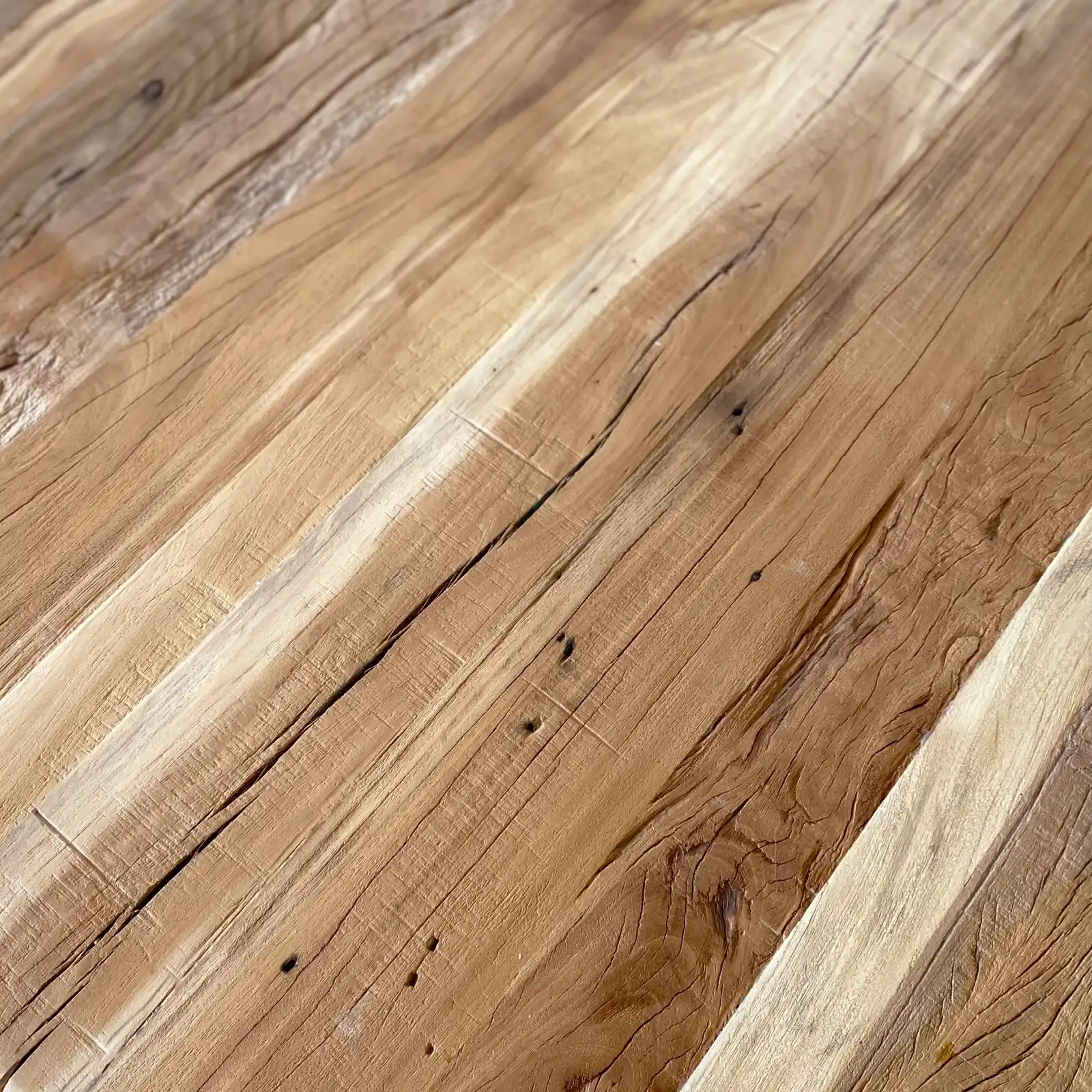 Mesa comedor redonda madera reciclada IBIZA - Imagen 6