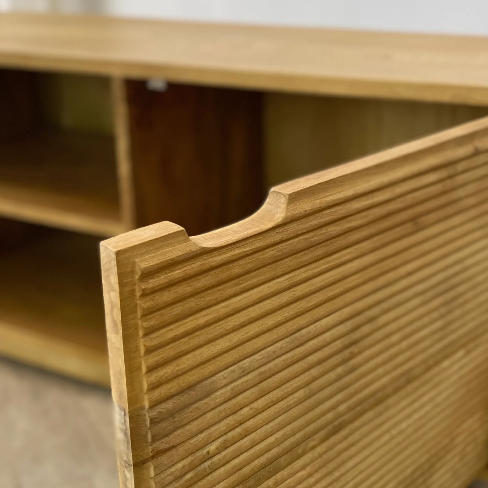 Mueble tv (150cm) madera mango BASIC - Imagen 8