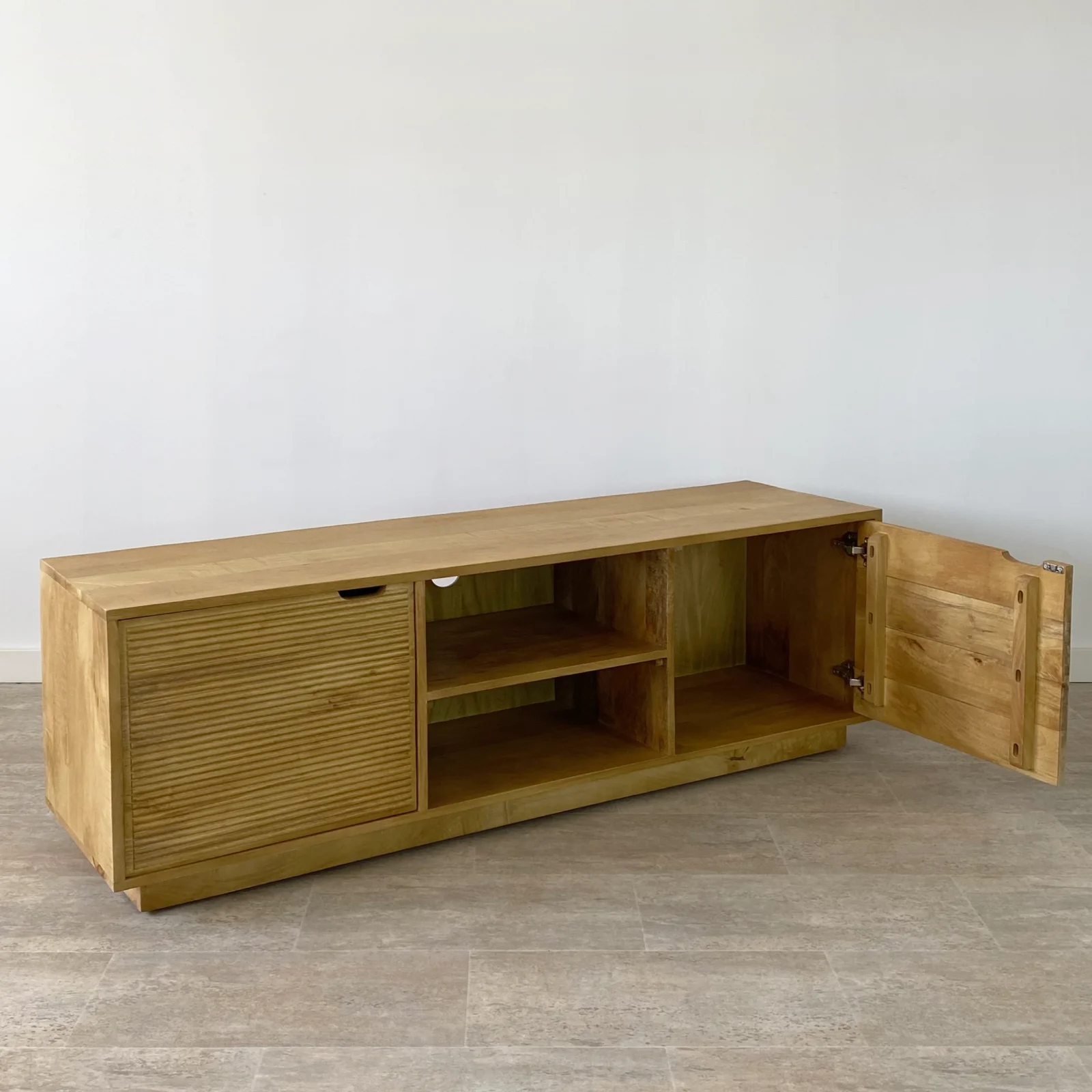 Mueble tv (150cm) madera mango BASIC - Imagen 5