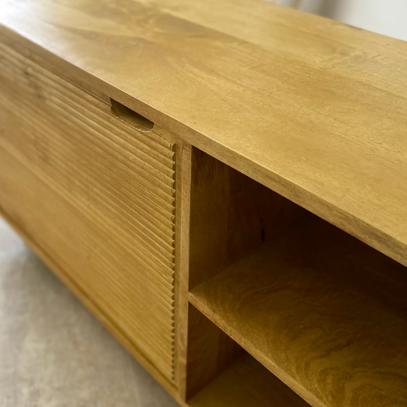 Mueble tv (180cm) madera mango BASIC - Imagen 8