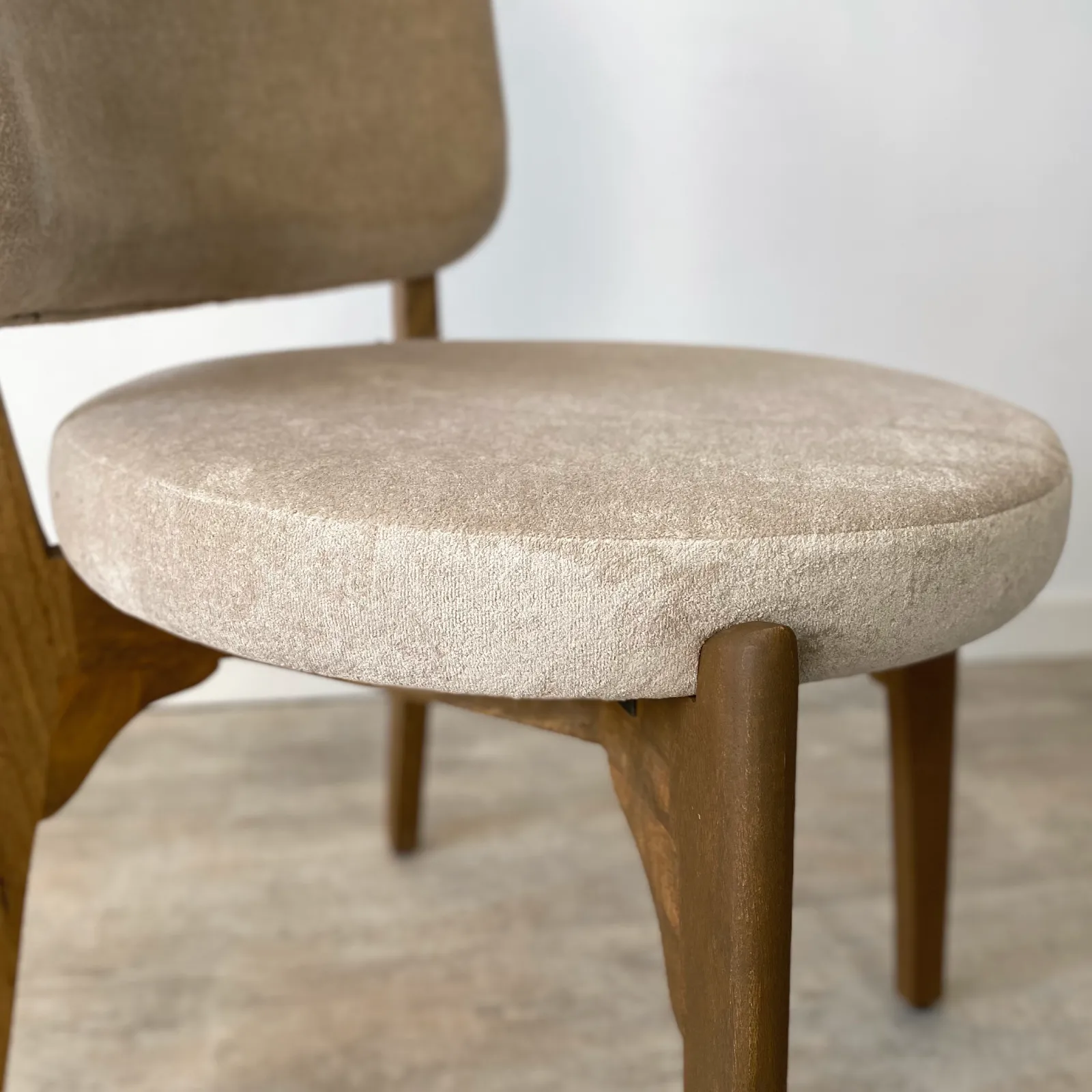 Pack 2 sillas comedor madera mango crudo NEO - Imagen 7