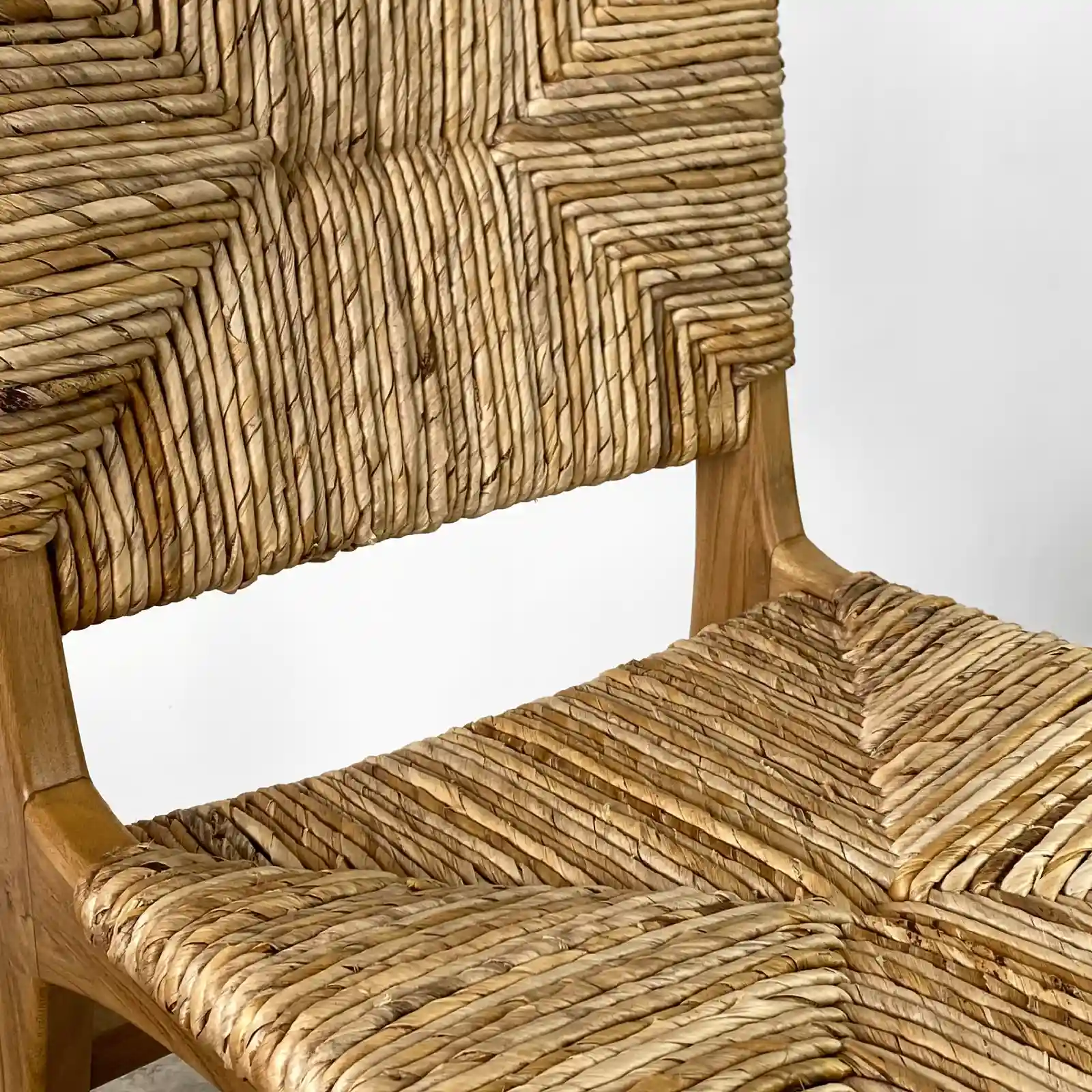 Pack 2 sillas comedor madera teca IBIZA - Imagen 8