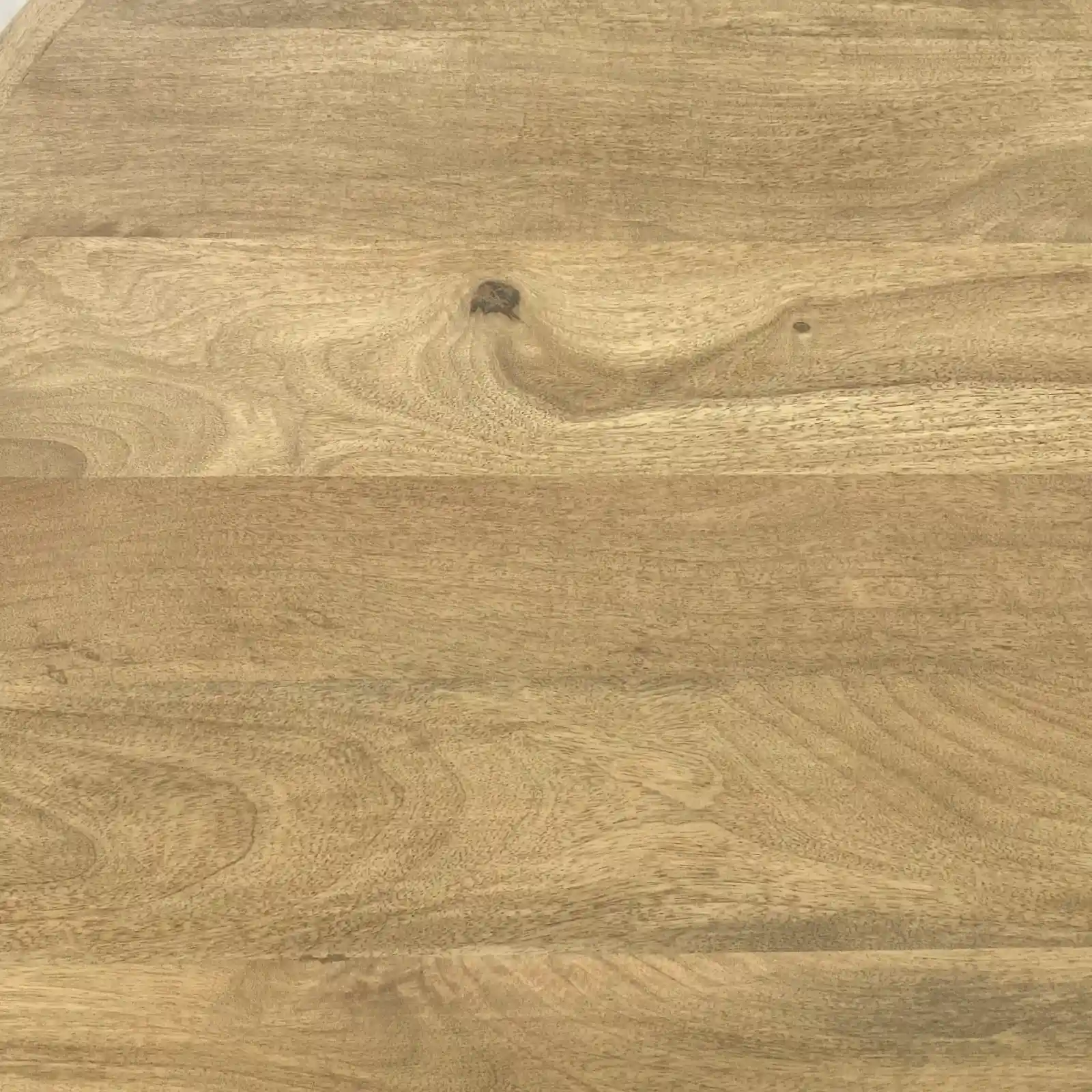 Mesa comedor redonda (120cm) madera mango RUSTIC - Imagen 5