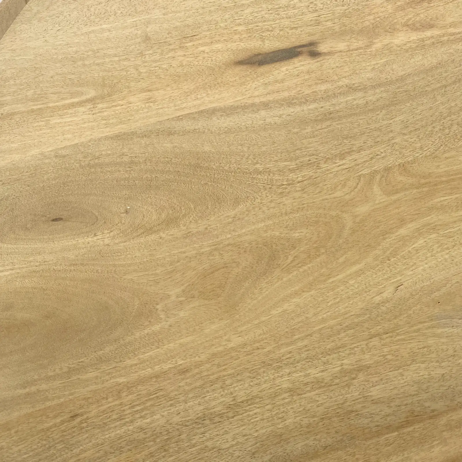 Mesa comedor redonda (140cm) madera mango RUSTIC - Imagen 5