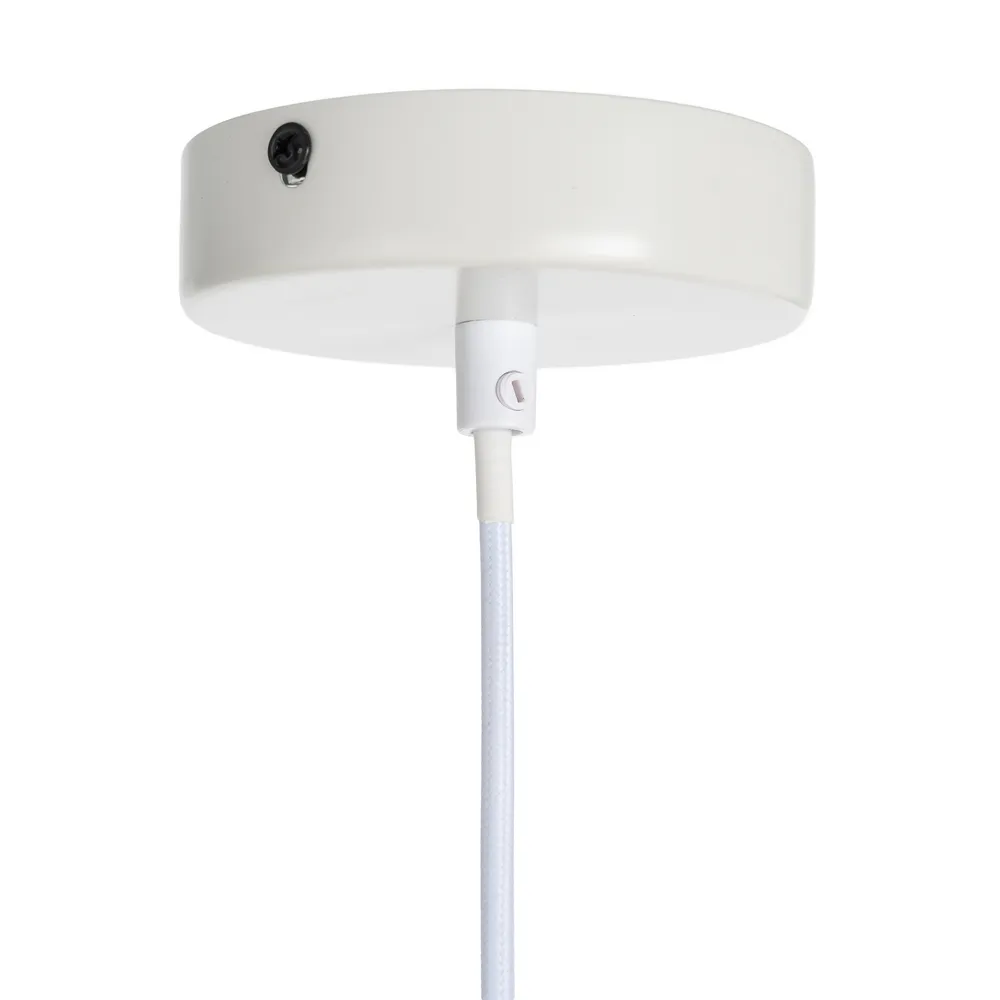 Lámpara techo blanco grande