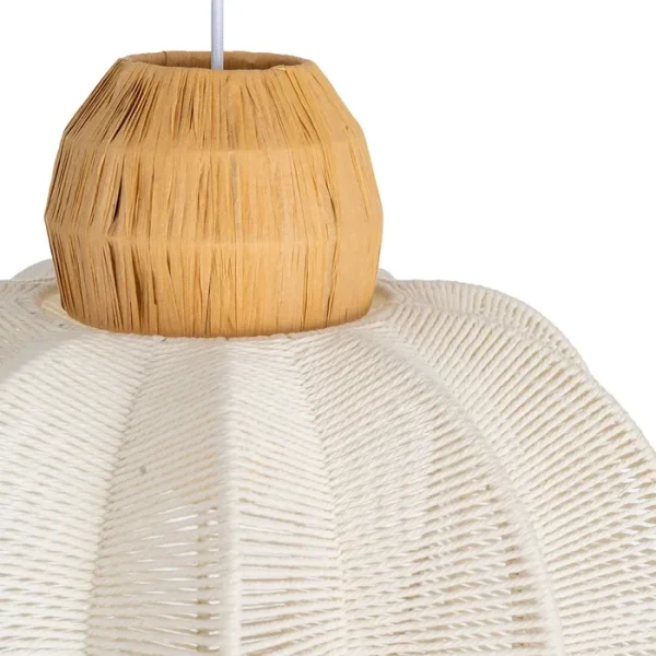 Lámpara techo (44cm) blanco natural FLOR