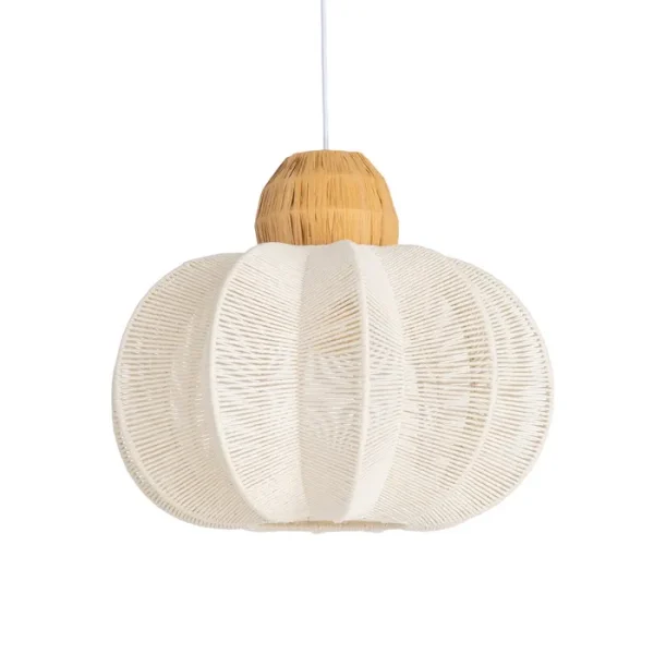Lámpara techo (44cm) blanco natural FLOR